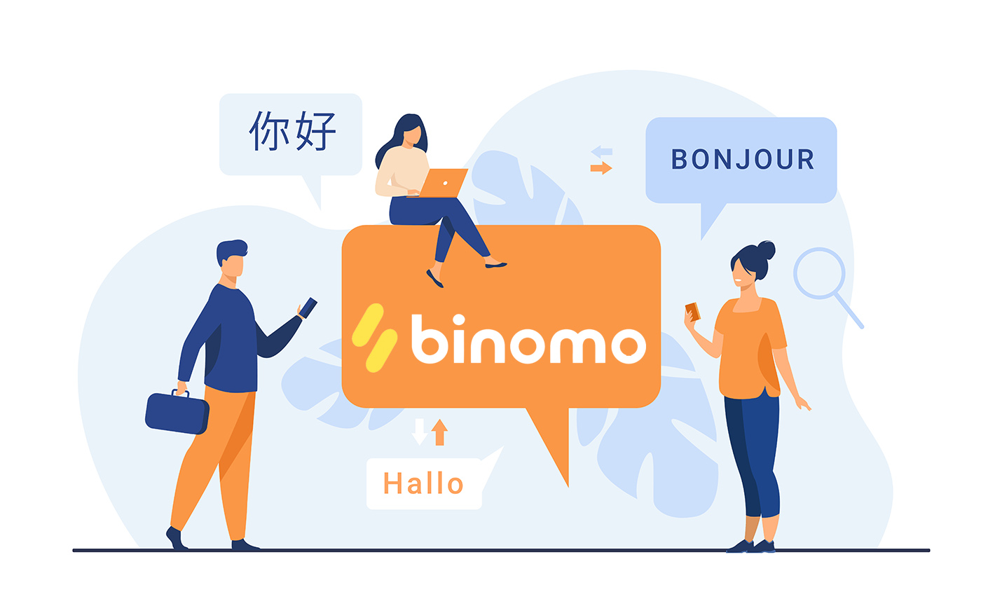 Binomo Multilingual Support