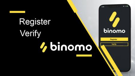 Binomo боюнча каттоо эсебин кантип каттоо жана текшерүү