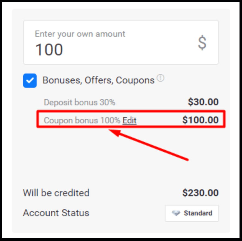Binomo Бонус на депозит - до 70% Binomo Бонус на депозит - до 70%
