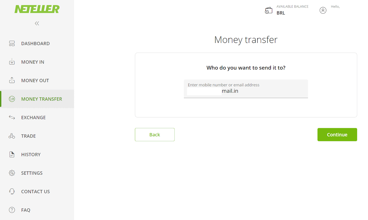 Binomo боюнча каражаттарды Бразилиянын Интернет-Банкинг (Bank Transer, Paylivre, Loterica, Itau, Boleto Rapido) жана электрондук капчыктар (Picpay, Astropay, Banco do Brasil, Santander, Bradesco, Neteller, Skrill, WebMoney, Advcash) аркылуу салыңыз.