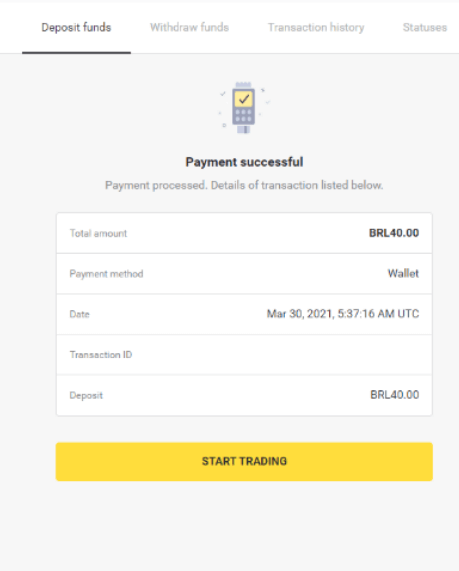Deposit Funds on Binomo via E-wallets (Webmoney WMZ, Picpay, Neteller, Astropay, Cash U, Skrill, ADV cash, AstroPay Card, Perfect Money) Deposit Funds on Binomo via E-wallets (Webmoney WMZ, Picpay, Neteller, Astropay, Cash U, Skrill, ADV cash, AstroPay Card, Perfect Money)