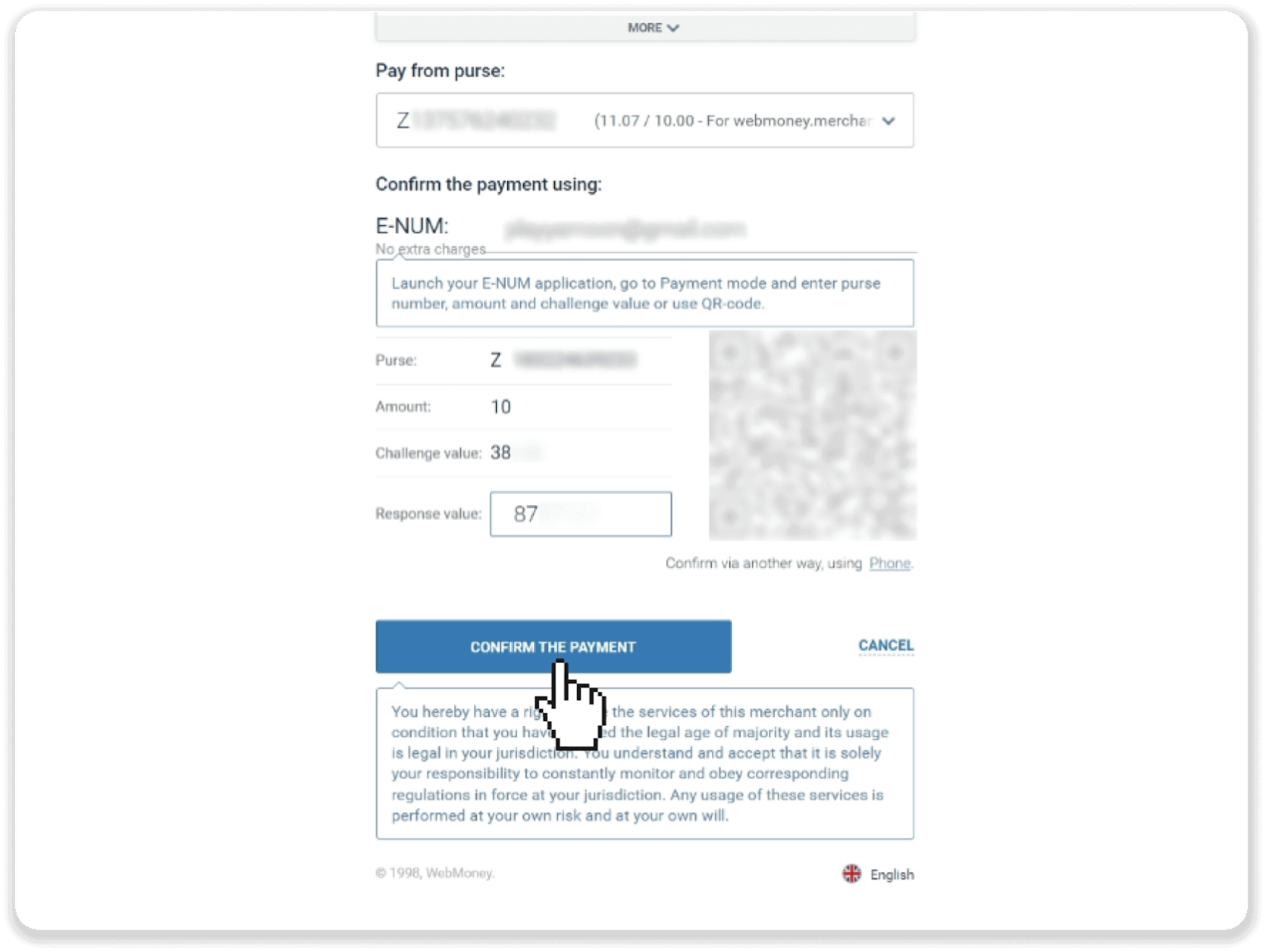Binomo боюнча акча каражаттарын электрондук капчыктар аркылуу салуу (Webmoney WMZ, Picpay, Neteller, Astropay, Cash U, Skrill, ADV cash, AstroPay Card, Perfect Money)