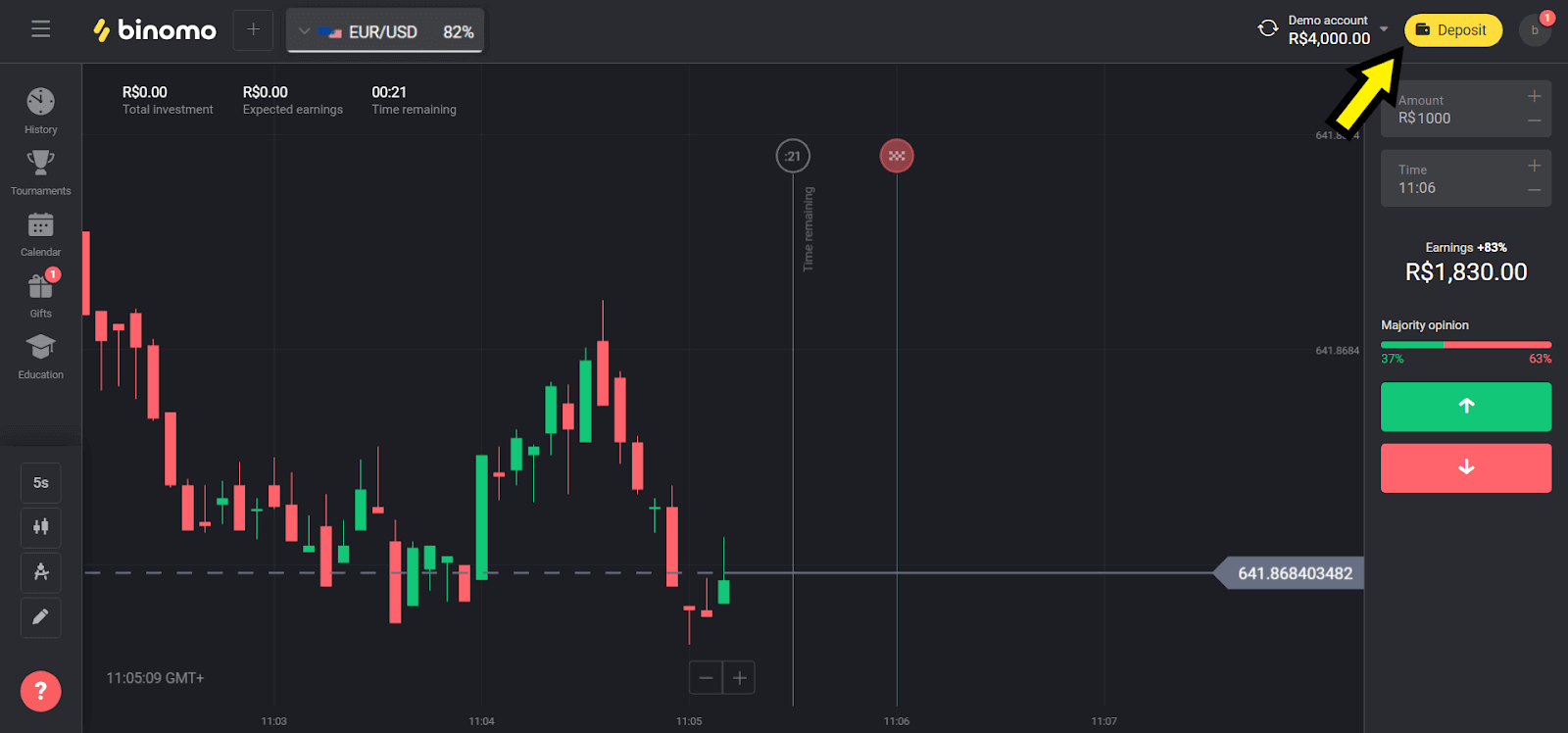 Binomo боюнча акча каражаттарын электрондук капчыктар аркылуу салуу (Webmoney WMZ, Picpay, Neteller, Astropay, Cash U, Skrill, ADV cash, AstroPay Card, Perfect Money)