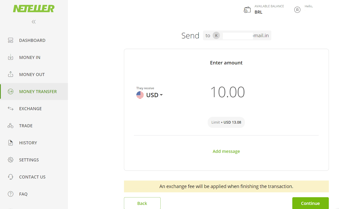 Deposit Funds on Binomo via Neteller