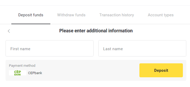 Deposit Funds on Binomo via Turkey Bank Cards (Visa / MasterCard / Maestro), Internet Banking (Bank transfer, CEPbank, QR Code) and E-wallets (Jeton, Payfix, Hizli Papara, Papara) Deposit Funds on Binomo via Turkey Bank Cards (Visa / MasterCard / Maestro), Internet Banking (Bank transfer, CEPbank, QR Code) and E-wallets (Jeton, Payfix, Hizli Papara, Papara)