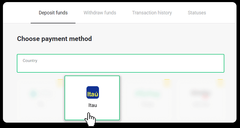 إيداع الأموال عبر التحويل البنكي (Itau، PicPay، Loterica، Boleto Rapido، Paylivre، Pagsmile، Bradesco، Santander) على Binomo إيداع الأموال عبر التحويل البنكي (Itau، PicPay، Loterica، Boleto Rapido، Paylivre، Pagsmile، Bradesco، Santander) على Binomo