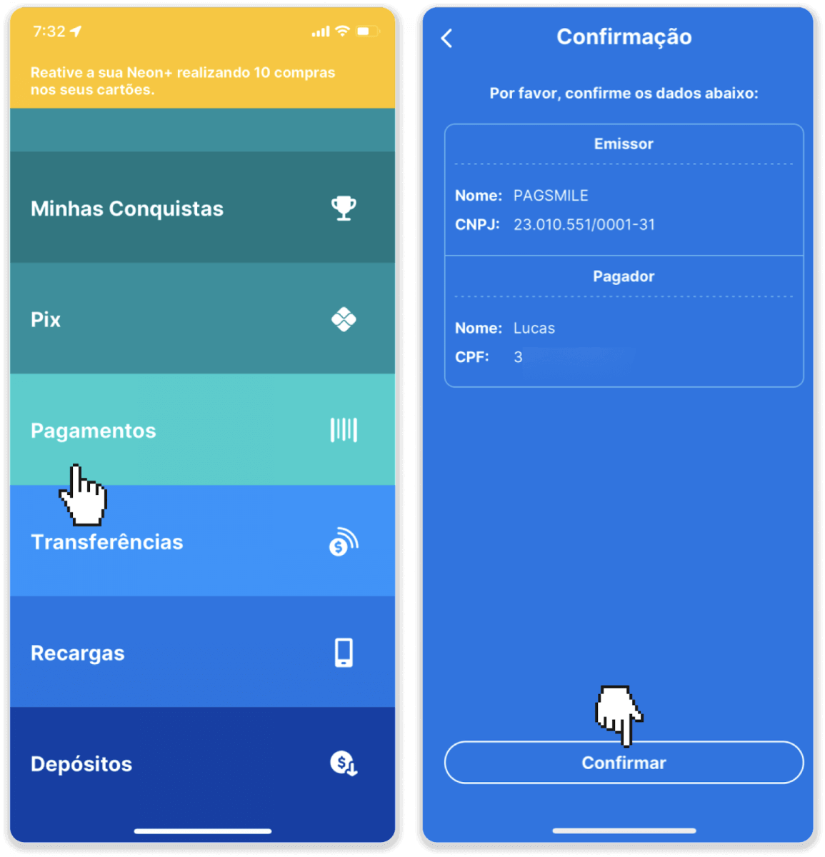 إيداع الأموال عبر التحويل البنكي (Itau، PicPay، Loterica، Boleto Rapido، Paylivre، Pagsmile، Bradesco، Santander) على Binomo إيداع الأموال عبر التحويل البنكي (Itau، PicPay، Loterica، Boleto Rapido، Paylivre، Pagsmile، Bradesco، Santander) على Binomo