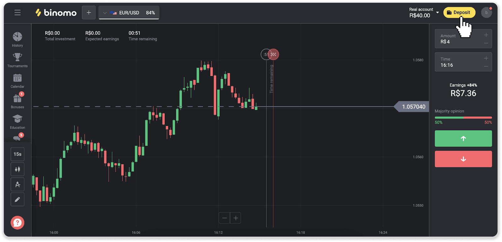 إيداع الأموال عبر التحويل البنكي (Itau، PicPay، Loterica، Boleto Rapido، Paylivre، Pagsmile، Bradesco، Santander) على Binomo إيداع الأموال عبر التحويل البنكي (Itau، PicPay، Loterica، Boleto Rapido، Paylivre، Pagsmile، Bradesco، Santander) على Binomo
