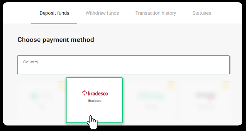 إيداع الأموال عبر التحويل البنكي (Itau، PicPay، Loterica، Boleto Rapido، Paylivre، Pagsmile، Bradesco، Santander) على Binomo إيداع الأموال عبر التحويل البنكي (Itau، PicPay، Loterica، Boleto Rapido، Paylivre، Pagsmile، Bradesco، Santander) على Binomo