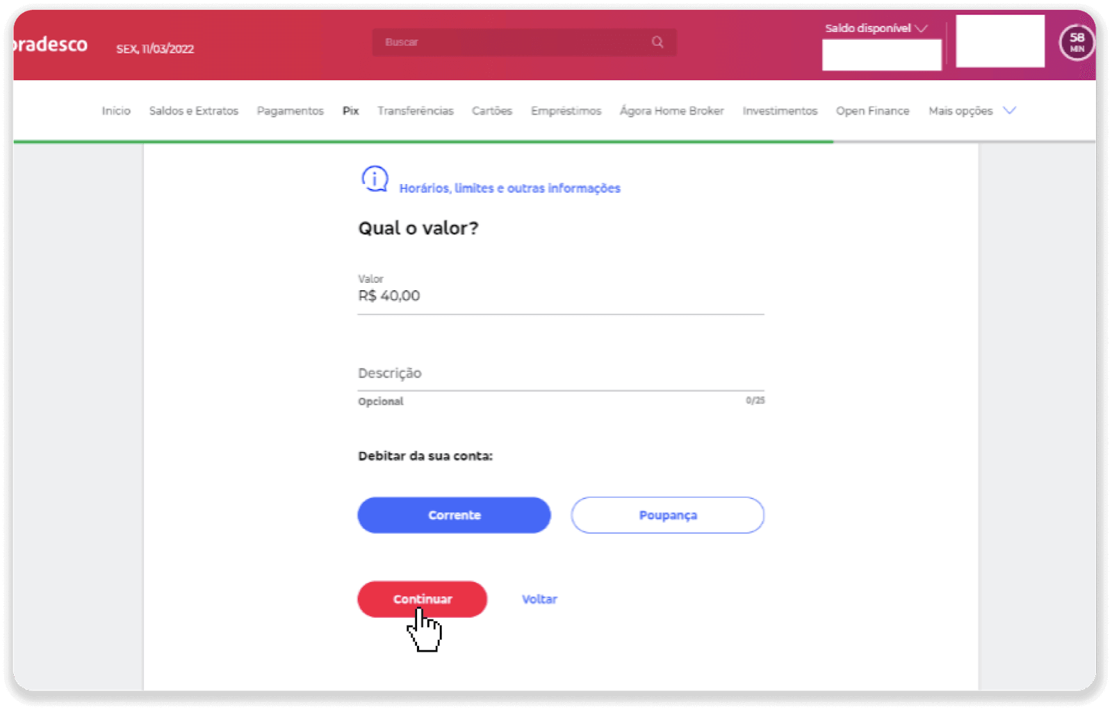إيداع الأموال عبر التحويل البنكي (Itau، PicPay، Loterica، Boleto Rapido، Paylivre، Pagsmile، Bradesco، Santander) على Binomo إيداع الأموال عبر التحويل البنكي (Itau، PicPay، Loterica، Boleto Rapido، Paylivre، Pagsmile، Bradesco، Santander) على Binomo