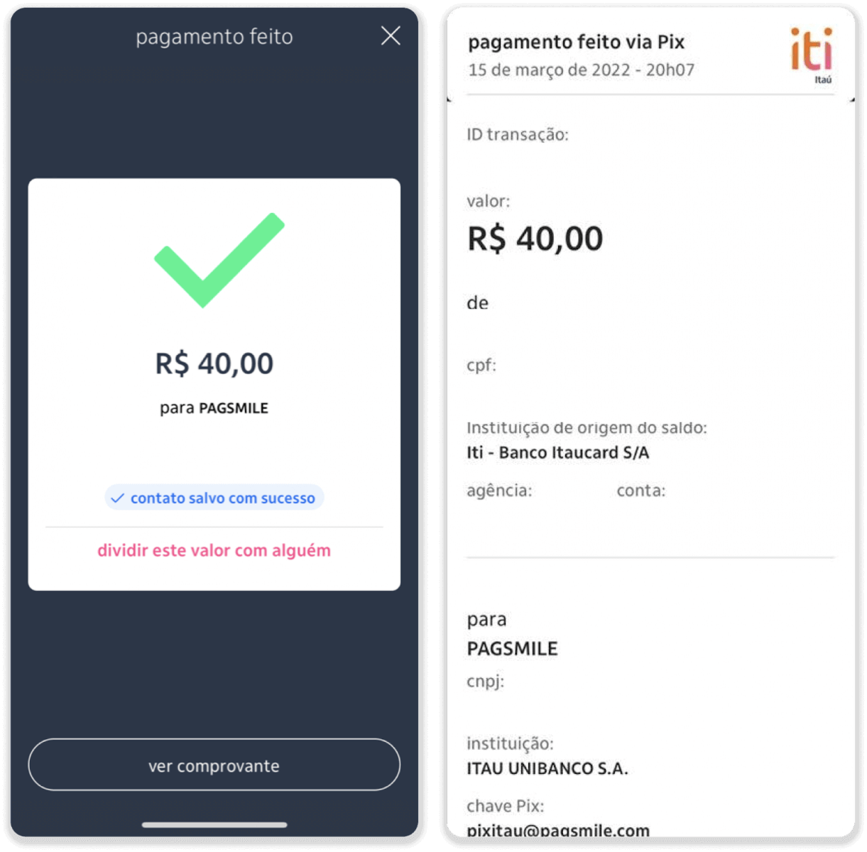 إيداع الأموال عبر التحويل البنكي (Itau، PicPay، Loterica، Boleto Rapido، Paylivre، Pagsmile، Bradesco، Santander) على Binomo إيداع الأموال عبر التحويل البنكي (Itau، PicPay، Loterica، Boleto Rapido، Paylivre، Pagsmile، Bradesco، Santander) على Binomo