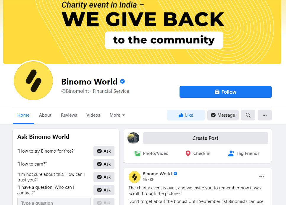 How to Contact Binomo Support How to Contact Binomo Support