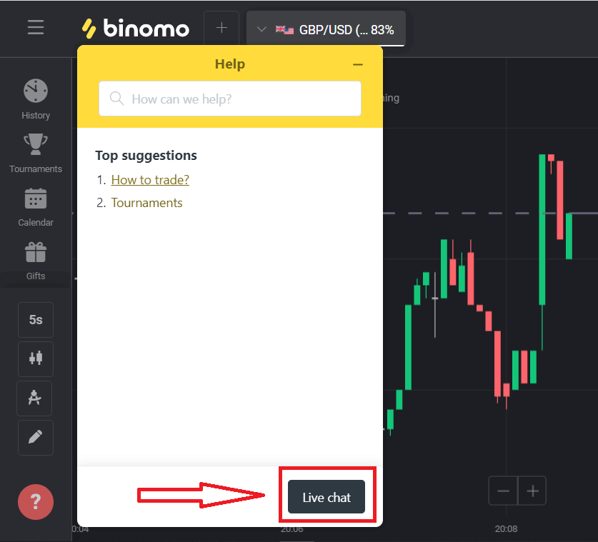 如何联系 Binomo 支持 如何联系 Binomo 支持