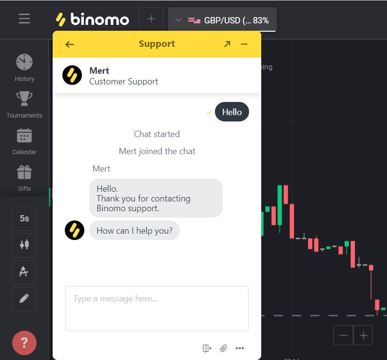 如何联系 Binomo 支持 如何联系 Binomo 支持