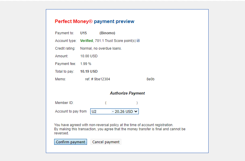 Як внести кошти на Binomo Як внести кошти на Binomo