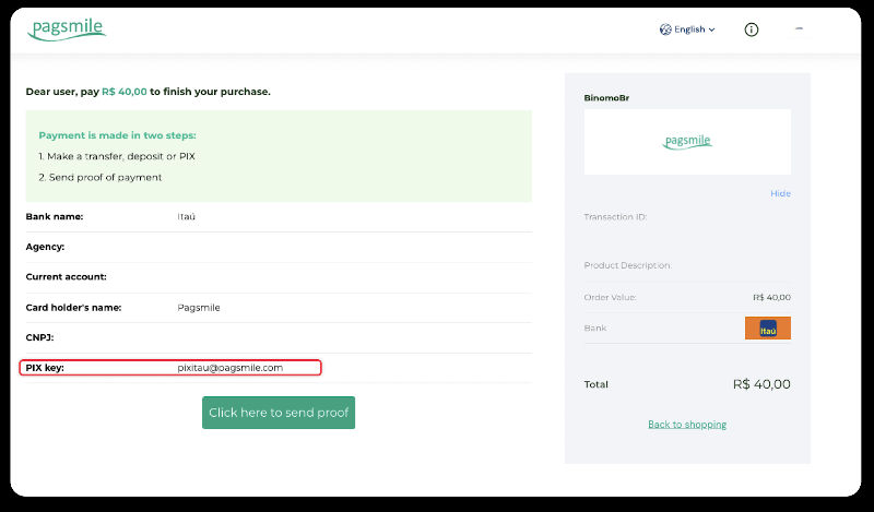 Як внести кошти на Binomo Як внести кошти на Binomo