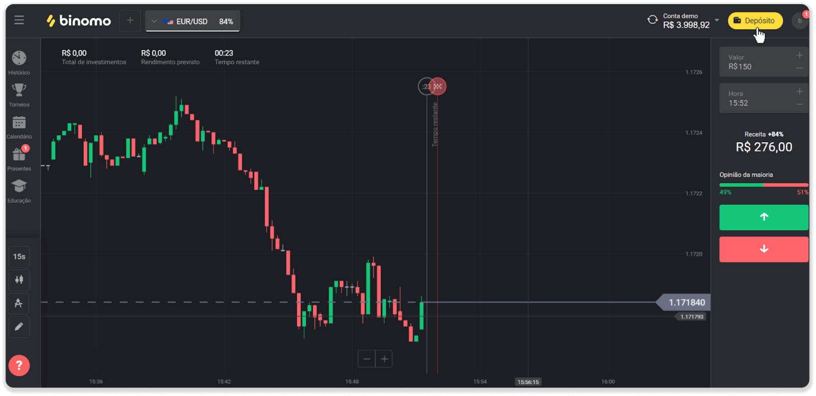 How to Login and Deposit Funds into Binomo