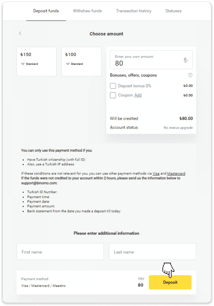 Momwe Mungalowerere ndi Kuyika Ndalama mu Binomo Momwe Mungalowerere ndi Kuyika Ndalama mu Binomo