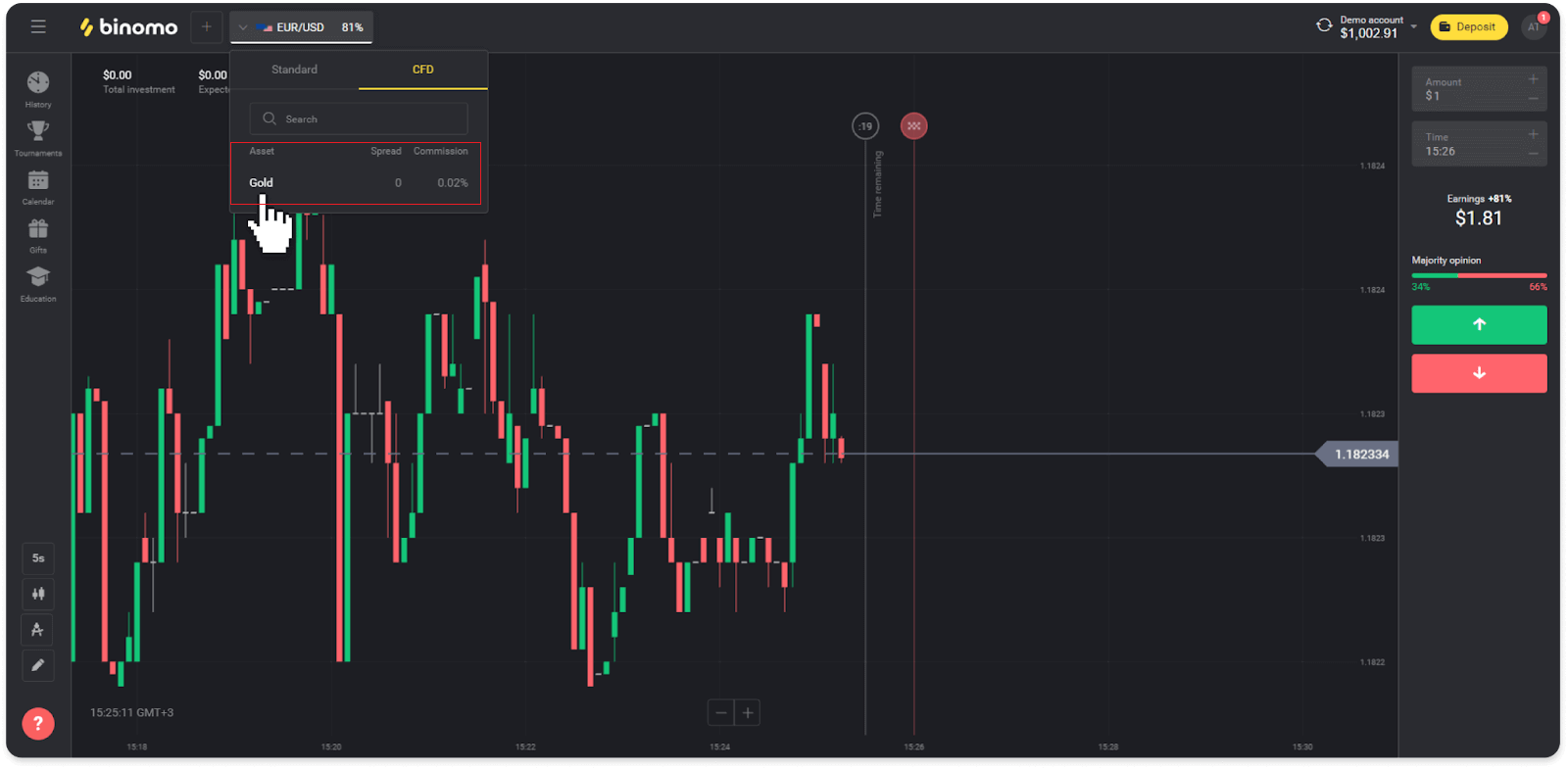 How to Register and Trade CFD at Binomo How to Register and Trade CFD at Binomo