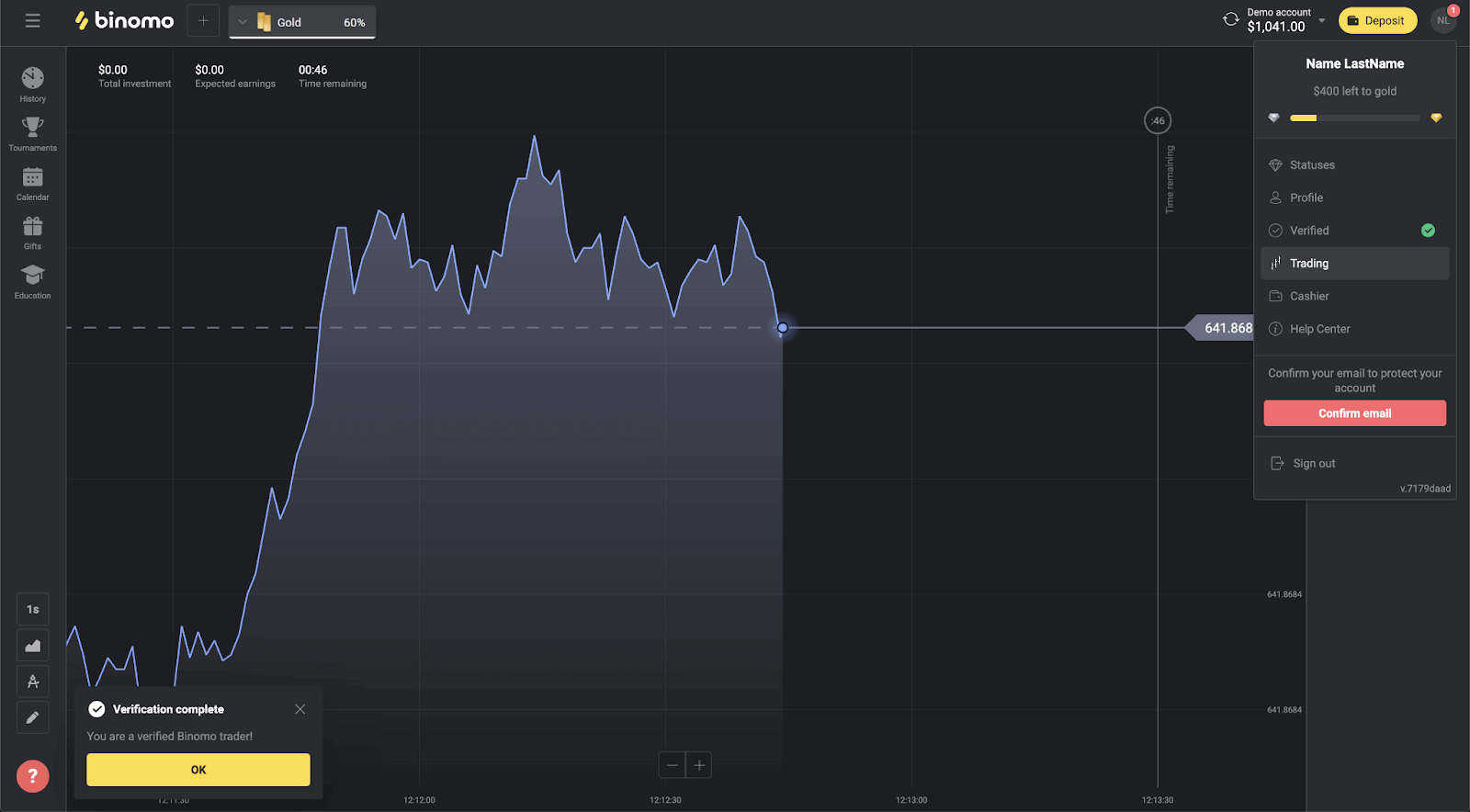 Binomo боюнча каттоо эсебин кантип каттоо жана текшерүү Binomo боюнча каттоо эсебин кантип каттоо жана текшерүү