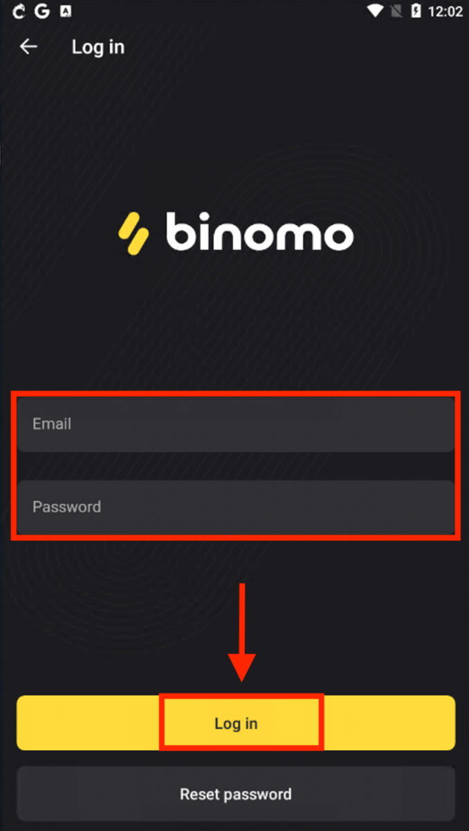 How to Sign in to Binomo