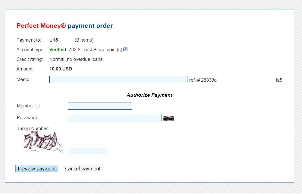 Как зарегистрироваться и внести средства на Binomo