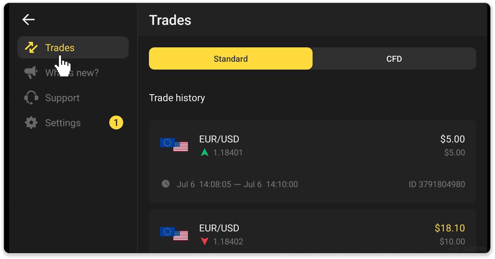 วิธีการค้าขายกับ Binomo
