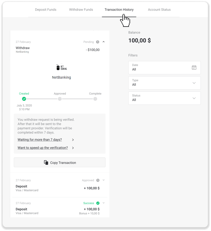Paano Mag-withdraw ng mga Pondo mula sa Binomo Paano Mag-withdraw ng mga Pondo mula sa Binomo