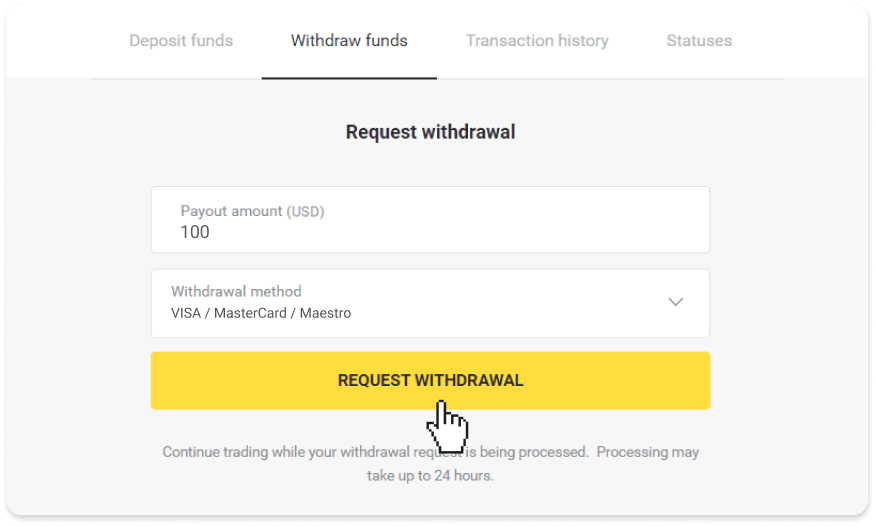 Paano Mag-withdraw ng mga Pondo mula sa Binomo Paano Mag-withdraw ng mga Pondo mula sa Binomo