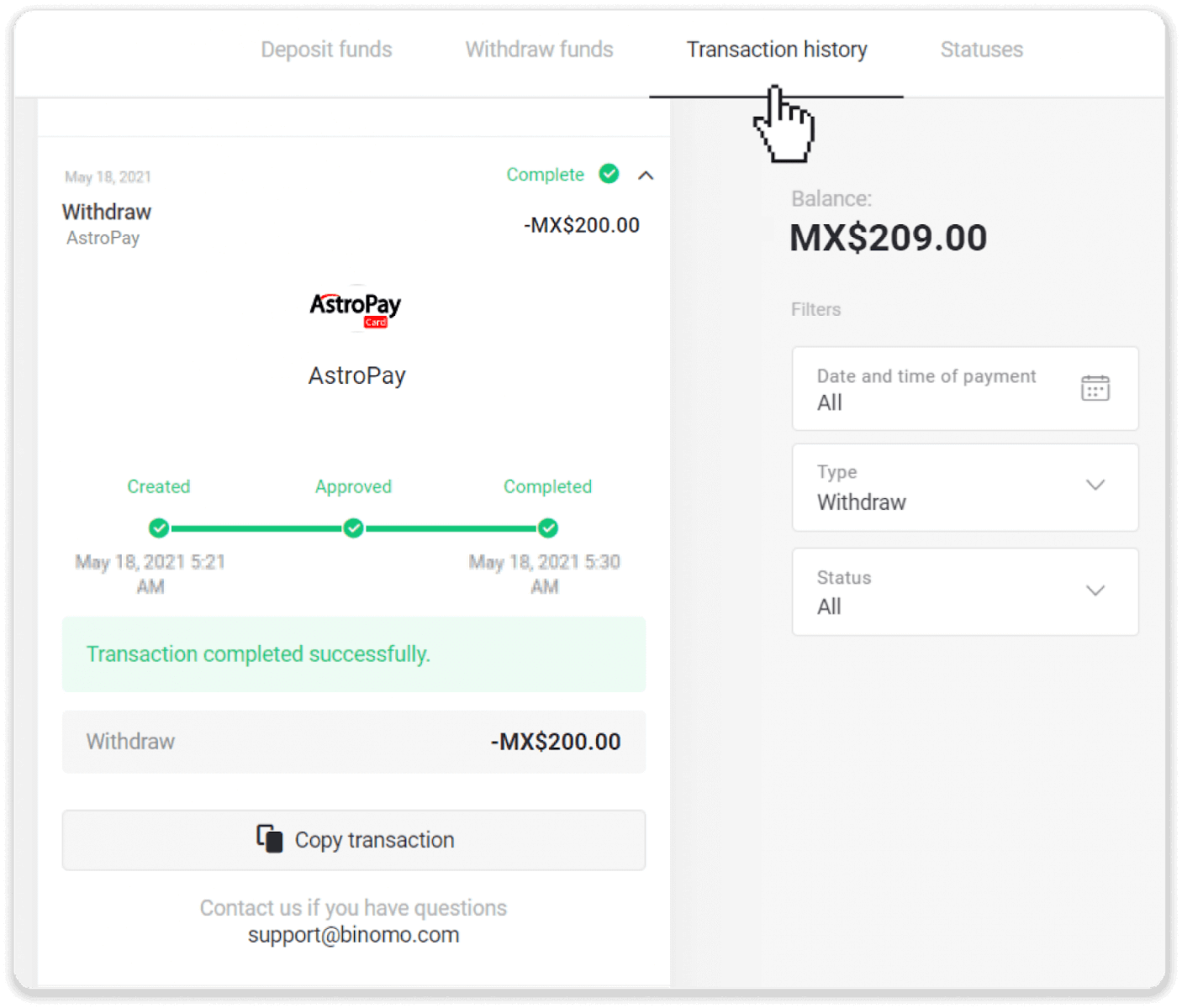 How to Withdraw Funds from Binomo to my E-wallet (Payfix, Webmoney WMZ, Tpaga, Perfect Money, ADV cash, PayTM, Globe Pay, AstroPay, Jeton Wallet) How to Withdraw Funds from Binomo to my E-wallet (Payfix, Webmoney WMZ, Tpaga, Perfect Money, ADV cash, PayTM, Globe Pay, AstroPay, Jeton Wallet)