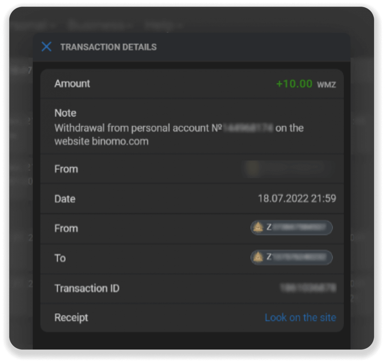 Conas Cistí a Aistarraingt ó Binomo go dtí mo E-sparán (Payfix, Webmoney WMZ, Tpaga, Perfect Money, airgead tirim ADV, PayTM, Globe Pay, AstroPay, Jeton Wallet) Conas Cistí a Aistarraingt ó Binomo go dtí mo E-sparán (Payfix, Webmoney WMZ, Tpaga, Perfect Money, airgead tirim ADV, PayTM, Globe Pay, AstroPay, Jeton Wallet)