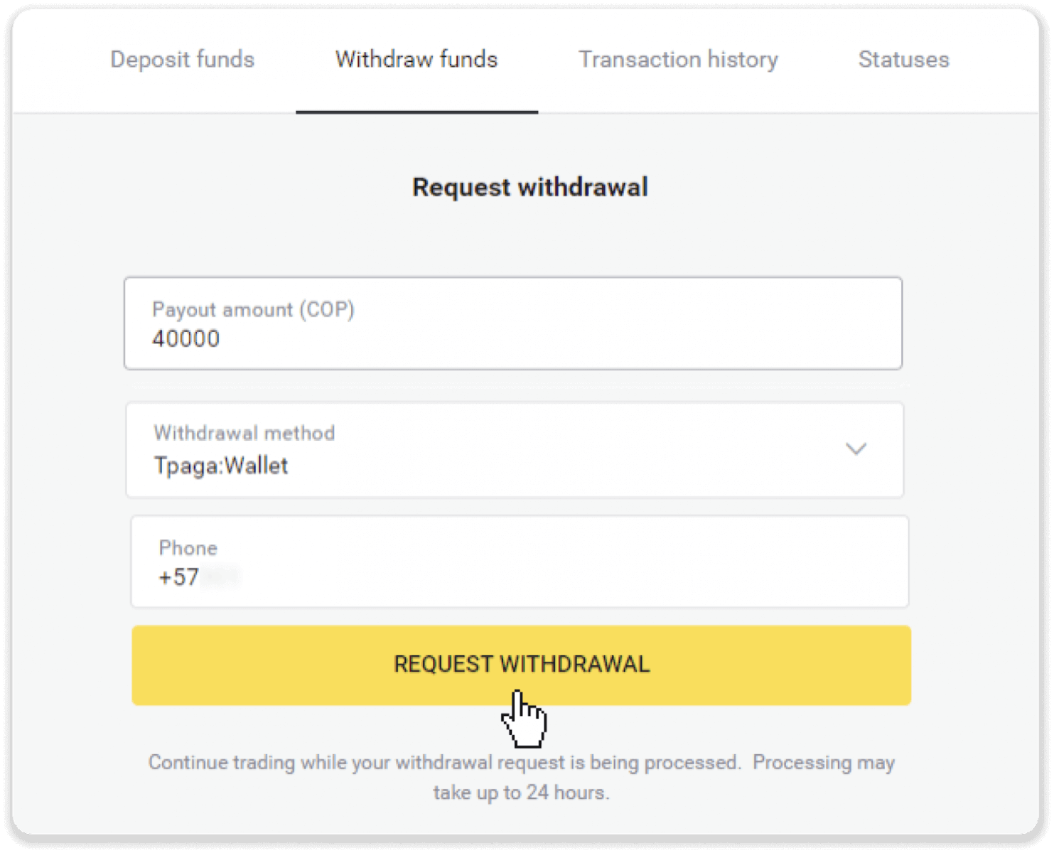 Conas Cistí a Aistarraingt ó Binomo go dtí mo E-sparán (Payfix, Webmoney WMZ, Tpaga, Perfect Money, airgead tirim ADV, PayTM, Globe Pay, AstroPay, Jeton Wallet) Conas Cistí a Aistarraingt ó Binomo go dtí mo E-sparán (Payfix, Webmoney WMZ, Tpaga, Perfect Money, airgead tirim ADV, PayTM, Globe Pay, AstroPay, Jeton Wallet)