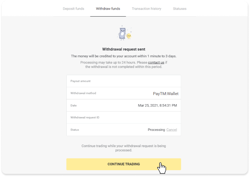 Conas Cistí a Aistarraingt ó Binomo go dtí mo E-sparán (Payfix, Webmoney WMZ, Tpaga, Perfect Money, airgead tirim ADV, PayTM, Globe Pay, AstroPay, Jeton Wallet) Conas Cistí a Aistarraingt ó Binomo go dtí mo E-sparán (Payfix, Webmoney WMZ, Tpaga, Perfect Money, airgead tirim ADV, PayTM, Globe Pay, AstroPay, Jeton Wallet)